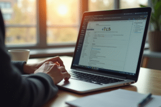 Configuration TLS sur un ordinateur portable moderne