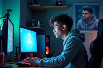 Joueur frustré face à un message de bannissement sur son écran de jeu Activision