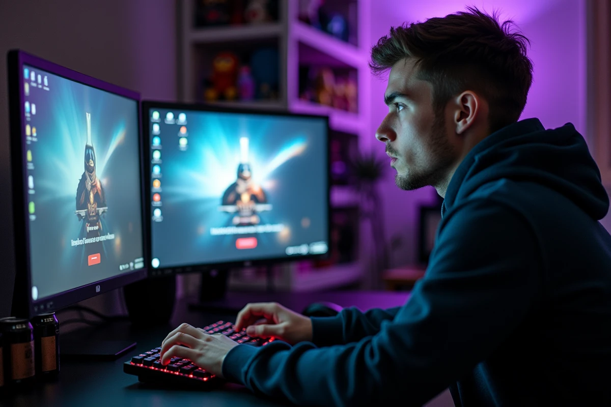Joueur PC frustré face à une erreur de détection de mod sur ses écrans de bureau gaming